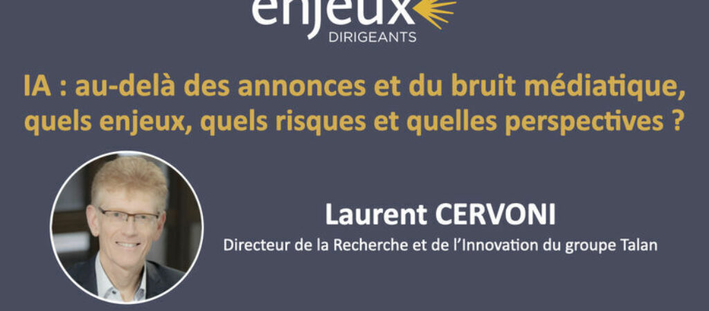Conférence Enjeux Dirigeants